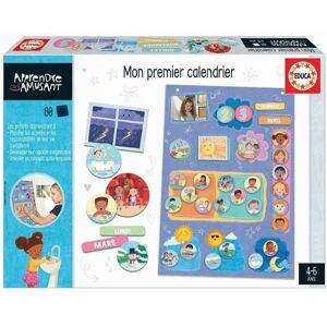 Educa 19240 - Jeu éducatif - Bleu - 4-6 ans - Carton - Publicité Educa 19240 - Jeu éducatif - Bleu - 4-6 ans - Carton - Publicité