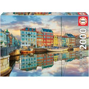 Puzzle Educa 19278 - Port de Copenhague - 2000 pièces - Publicité Puzzle Educa 19278 - Port de Copenhague - 2000 pièces - Publicité