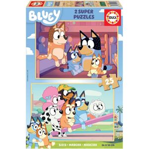 Educa Bluey 25-osainen puupuzzle - Puzzle Educa Bluey 25-osainen puupuzzle - Puzzle