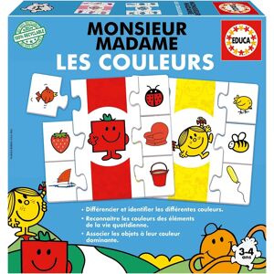 Jeu Éducatif Educa Mr. Men et Women - Couleurs d'Animaux - Publicité Jeu Éducatif Educa Mr. Men et Women - Couleurs d'Animaux - Publicité