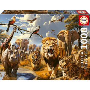 Educa Animaux Sauvages Puzzle 1000 Pièces - Puzzle - Publicité Educa Animaux Sauvages Puzzle 1000 Pièces - Puzzle - Publicité