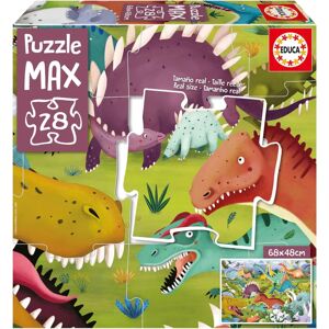 Rompecabezas Educa Dinosaurios Max 28 Piezas - Multicolor Rompecabezas Educa Dinosaurios Max 28 Piezas - Multicolor