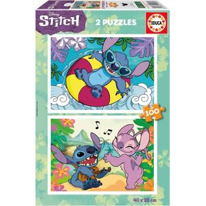 Conjunto de quebra-cabeças Disney Stitch de 100 peças Conjunto de quebra-cabeças Disney Stitch de 100 peças