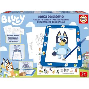 Mesa de Atividades Educativas Bluey - Mesa de Desenho Mesa de Atividades Educativas Bluey - Mesa de Desenho