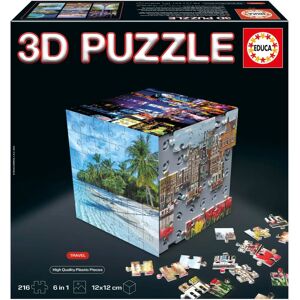 Puzzle Educa Voyage 3D - Puzzle - Publicité Puzzle Educa Voyage 3D - Puzzle - Publicité