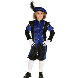 Disfraz Infantil Paje Azul y Negro - Disfraces Disfraz Infantil Paje Azul y Negro - Disfraces