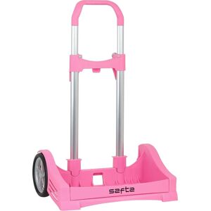 Safta Rose Clair Sac à Dos à Roulettes - Sportif 28L - Publicité Safta Rose Clair Sac à Dos à Roulettes - Sportif 28L - Publicité