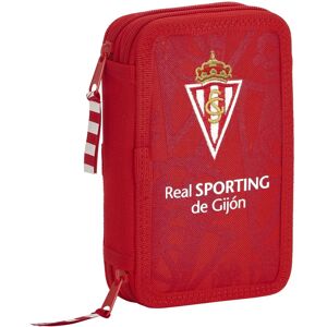 Real Sporting de Gijón Doppel-Taschen - Rotes Sport-Design Real Sporting de Gijón Doppel-Taschen - Rotes Sport-Design