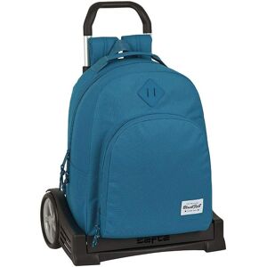 BlackFit8 Egeo Blue - School Rucksack with Wheels BlackFit8 Egeo Blue - School Rucksack with Wheels