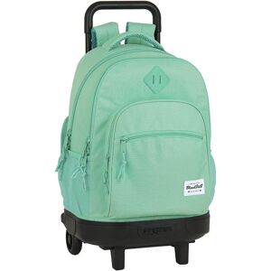 BlackFit8 M918 Sac à dos scolaire compact turquoise avec roues - École - Publicité BlackFit8 M918 Sac à dos scolaire compact turquoise avec roues - École - Publicité