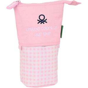 Étui à Crayons Pliable Benetton Vichy Pink - Trousse à Crayons - Publicité Étui à Crayons Pliable Benetton Vichy Pink - Trousse à Crayons - Publicité