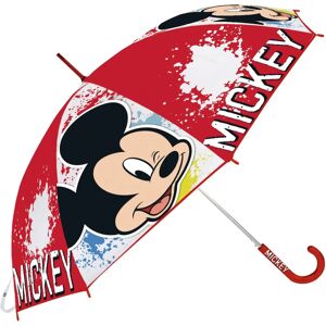 Mickey Mouse Red Umbrella - 80cm - Childrens Mickey Mouse Red Umbrella - 80cm - Childrens