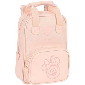 Mochila Escolar Rosa Minnie Mouse - Unissex 20x28x8cm Mochila Escolar Rosa Minnie Mouse - Unissex 20x28x8cm