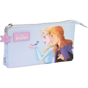 Étui Scolaire Frozen Believe Lilas - 22 x 12 x 3 cm - Publicité Étui Scolaire Frozen Believe Lilas - 22 x 12 x 3 cm - Publicité