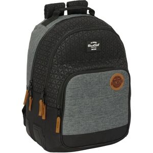 BlackFit8 Old school Schwarz Grau - Schulranzen BlackFit8 Old school Schwarz Grau - Schulranzen