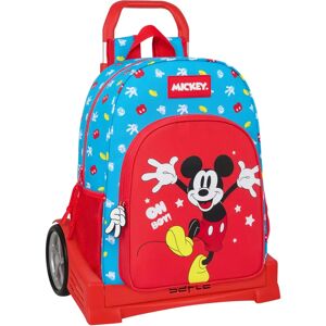 Mickey Mouse Clubhouse Niebiesko Czerwony Plecak Szkolny Dziecięcy - 33 x 42 x 14 cm Mickey Mouse Clubhouse Niebiesko Czerwony Plecak Szkolny Dziecięcy - 33 x 42 x 14 cm