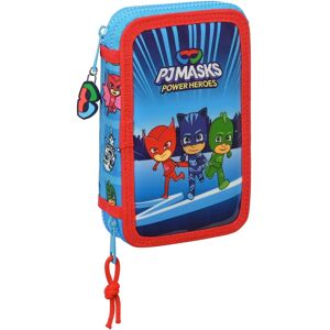 PJ Masks Dubbel Etui - Blauw, 28 Stuks, 12.5x19.5cm PJ Masks Dubbel Etui - Blauw, 28 Stuks, 12.5x19.5cm
