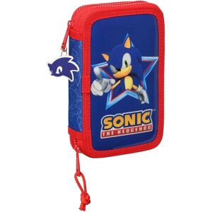Podwójne etui Sonic Navy Blue - Pencil Case Podwójne etui Sonic Navy Blue - Pencil Case