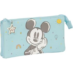Mickey Mouse Clubhouse Bleu clair Sac avec 3 compartiments - Carry-all - Publicité Mickey Mouse Clubhouse Bleu clair Sac avec 3 compartiments - Carry-all - Publicité