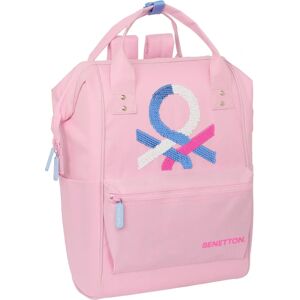 Zaino portatile rosa Benetton - Bagaglio scolastico Zaino portatile rosa Benetton - Bagaglio scolastico