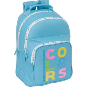 Zaino Scolastico Benetton Primavera Celeste 32 x 42 x 15 cm Zaino Scolastico Benetton Primavera Celeste 32 x 42 x 15 cm