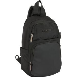 Safta Svart Ryggsäck - Business - 18x34x12cm Safta Svart Ryggsäck - Business - 18x34x12cm
