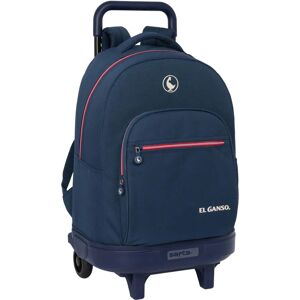 El Ganso Classico Zaino da scuola con ruote blu navy 33x45x22cm El Ganso Classico Zaino da scuola con ruote blu navy 33x45x22cm