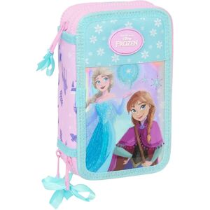Safta Triple Pencil Case - 36 Pieces - Frozen Cool Days Safta Triple Pencil Case - 36 Pieces - Frozen Cool Days