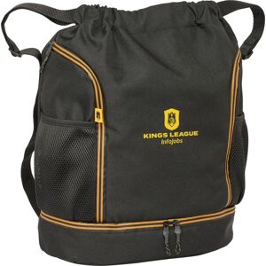 Kings League Black Backpack - Water-Resistant, Adjustable Straps Kings League Black Backpack - Water-Resistant, Adjustable Straps