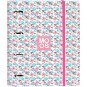 Classeur à anneaux multicolore Moos Flores - Fourniture scolaire - Publicité Classeur à anneaux multicolore Moos Flores - Fourniture scolaire - Publicité