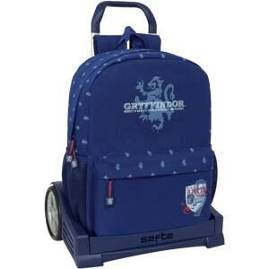 Harry Potter Captain Navy Blue School Rucksack with Wheels - School Type: School Bag Harry Potter Captain Navy Blue School Rucksack with Wheels - School Type: School Bag
