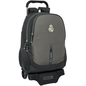 Sac à Dos Scolaire Gris Real Madrid C.F. - Sportif, 2 Compartiments, Bouteilles - Publicité Sac à Dos Scolaire Gris Real Madrid C.F. - Sportif, 2 Compartiments, Bouteilles - Publicité
