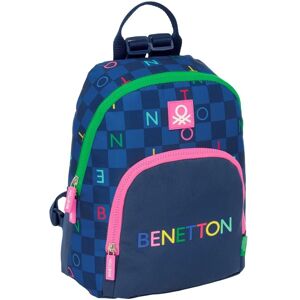 Benetton Damero Navy Blue Rucksack - Backpack Benetton Damero Navy Blue Rucksack - Backpack