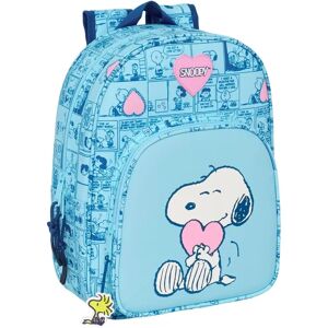 Snoopy Love Hellblauer Schulrucksack - Backpack Snoopy Love Hellblauer Schulrucksack - Backpack