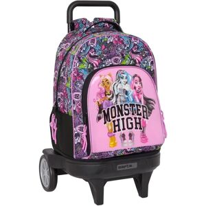 Sac d'École Monster High - Multicolore - Poignée Amovible - Fermeture Éclair - Sac d'École - Publicité Sac d'École Monster High - Multicolore - Poignée Amovible - Fermeture Éclair - Sac d'École - Publicité