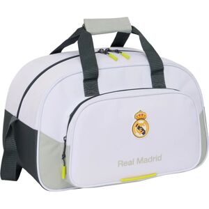 Safta Real Madrid Sports Bag - Kids, White, 40x24x23cm Safta Real Madrid Sports Bag - Kids, White, 40x24x23cm