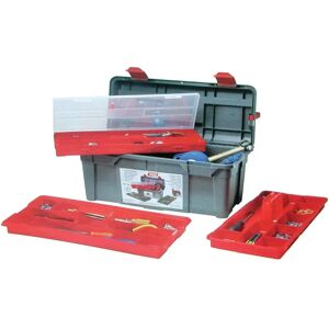 Caja de herramientas de plástico Tayg - No35 con bandejas Caja de herramientas de plástico Tayg - No35 con bandejas