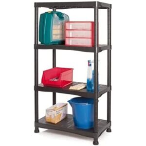 Scaffale in Plastica TAYG - 4 Ripiani - 140x90x40cm Scaffale in Plastica TAYG - 4 Ripiani - 140x90x40cm