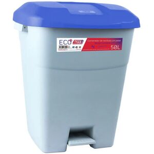 Tayg 434020 - Poubelle à pédale bleue - Conteneur à déchets - Publicité Tayg 434020 - Poubelle à pédale bleue - Conteneur à déchets - Publicité