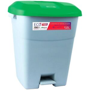 Tayg Conteneur Vert Pedale 50L - Poubelle - Publicité Tayg Conteneur Vert Pedale 50L - Poubelle - Publicité