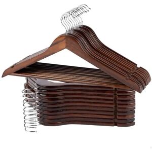 Max Home Cintres en Bois - 20 pcs - Gain de place, Rotatifs - Organisateur de vêtements - Publicité Max Home Cintres en Bois - 20 pcs - Gain de place, Rotatifs - Organisateur de vêtements - Publicité