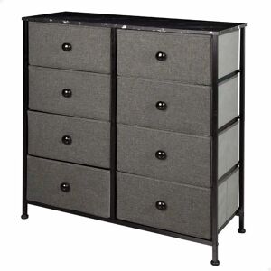 Max Home Commode Effet Marbre Noir 8 Tiroirs - Mobilier de rangement - Publicité Max Home Commode Effet Marbre Noir 8 Tiroirs - Mobilier de rangement - Publicité