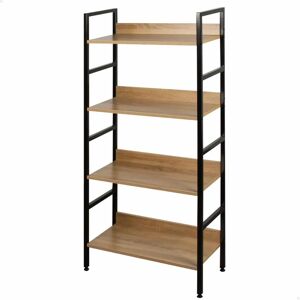 Max Home Industriële Stalen & Houten Plank - Eenvoudig te Monteren Max Home Industriële Stalen & Houten Plank - Eenvoudig te Monteren