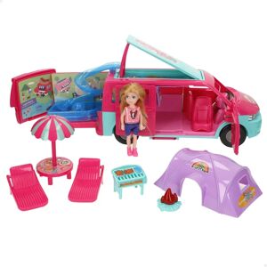 Bella Pop met Kampeerbus - Poppen set met kampeerbus Bella Pop met Kampeerbus - Poppen set met kampeerbus
