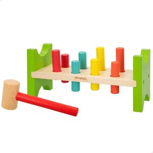 Woomax Juego de Madera Banco Martillo - Juguete Woomax Juego de Madera Banco Martillo - Juguete