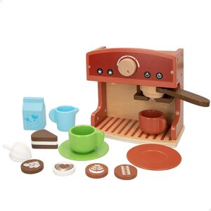 Cafetera de madera WOOMAX - Juguete educativo de juego de roles Cafetera de madera WOOMAX - Juguete educativo de juego de roles