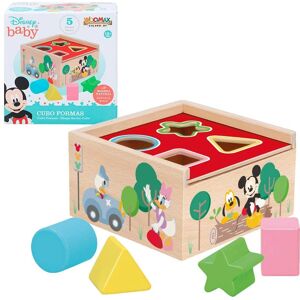 Woomax Cubo de Madera Mickey Minnie - Juguete Educativo Woomax Cubo de Madera Mickey Minnie - Juguete Educativo