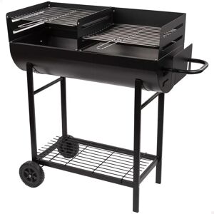 Aktive Kohlegrill mit Rädern - 97x96x42cm - Holzkohlegrill Aktive Kohlegrill mit Rädern - 97x96x42cm - Holzkohlegrill
