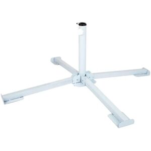 Aktive Witte Parasolvoet - Opvouwbare Tuinstandaard 25/32 mm Aktive Witte Parasolvoet - Opvouwbare Tuinstandaard 25/32 mm