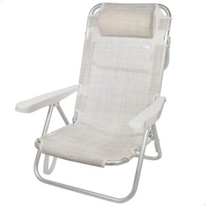 Colorbaby White Folding Chair - Beach - 48x46x84cm Colorbaby White Folding Chair - Beach - 48x46x84cm